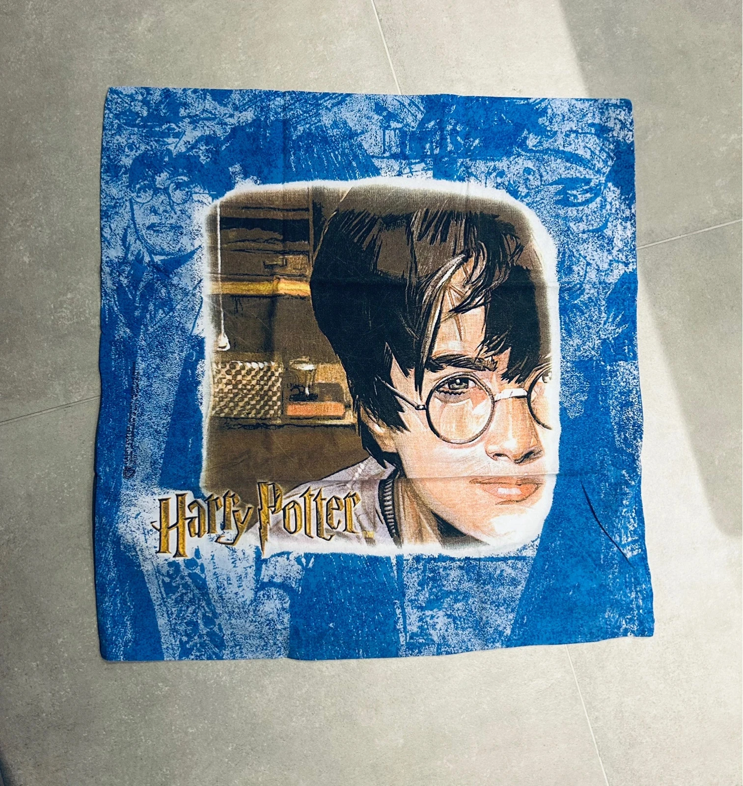 Parure de lit bleue 1 personne Harry Potter – photo 4